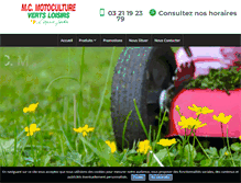 Tablet Screenshot of mcmotoculture.fr